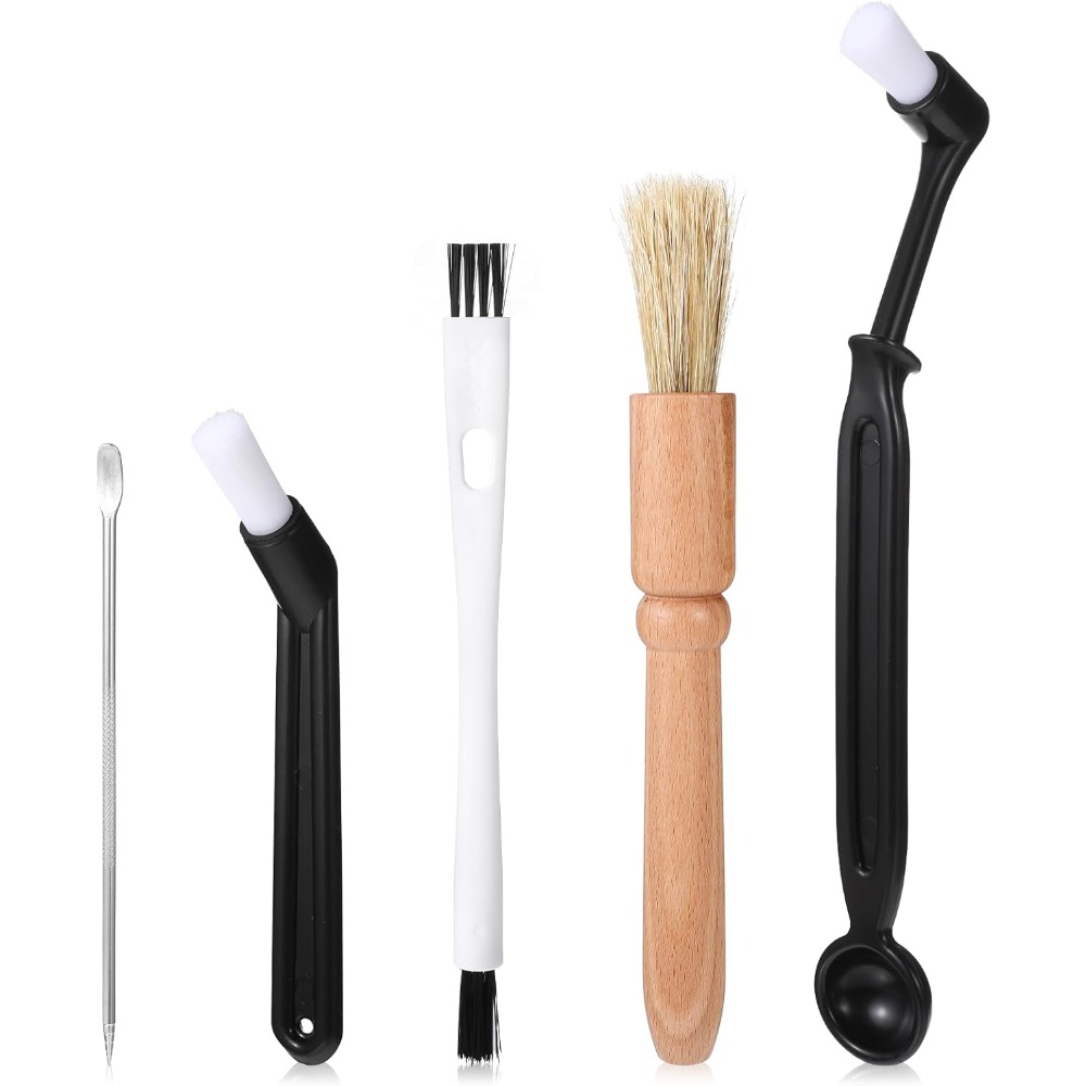 Group Head Brush - 5 Pcs Coffee Grinder Cleaning Brush