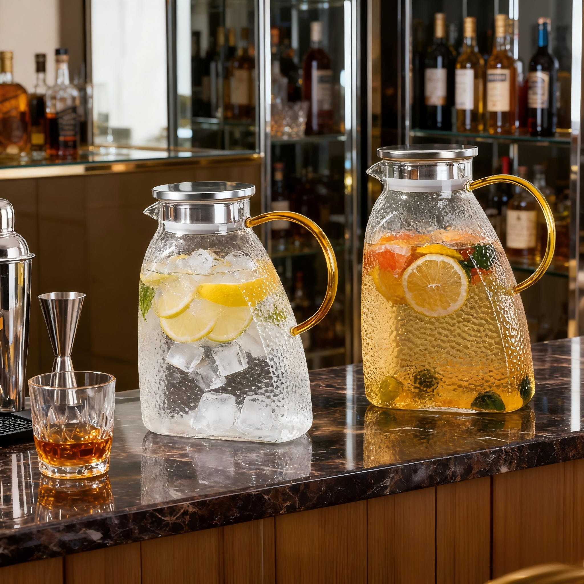 Coffee Equipment In China - 2pcs Glass Carafe with Lid And