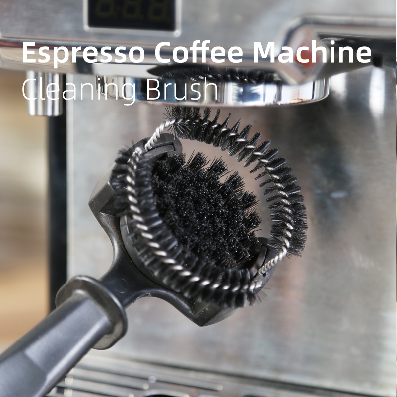 Group Head Brush - Coffee Machine Brush Cleaner Removable Coffee
