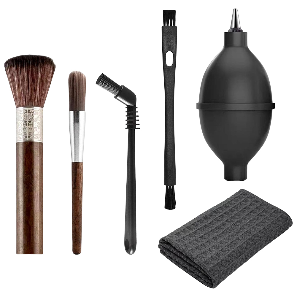 6 Pieces Cleaning Brush Towel  - Group Head Brush avaliação e preço