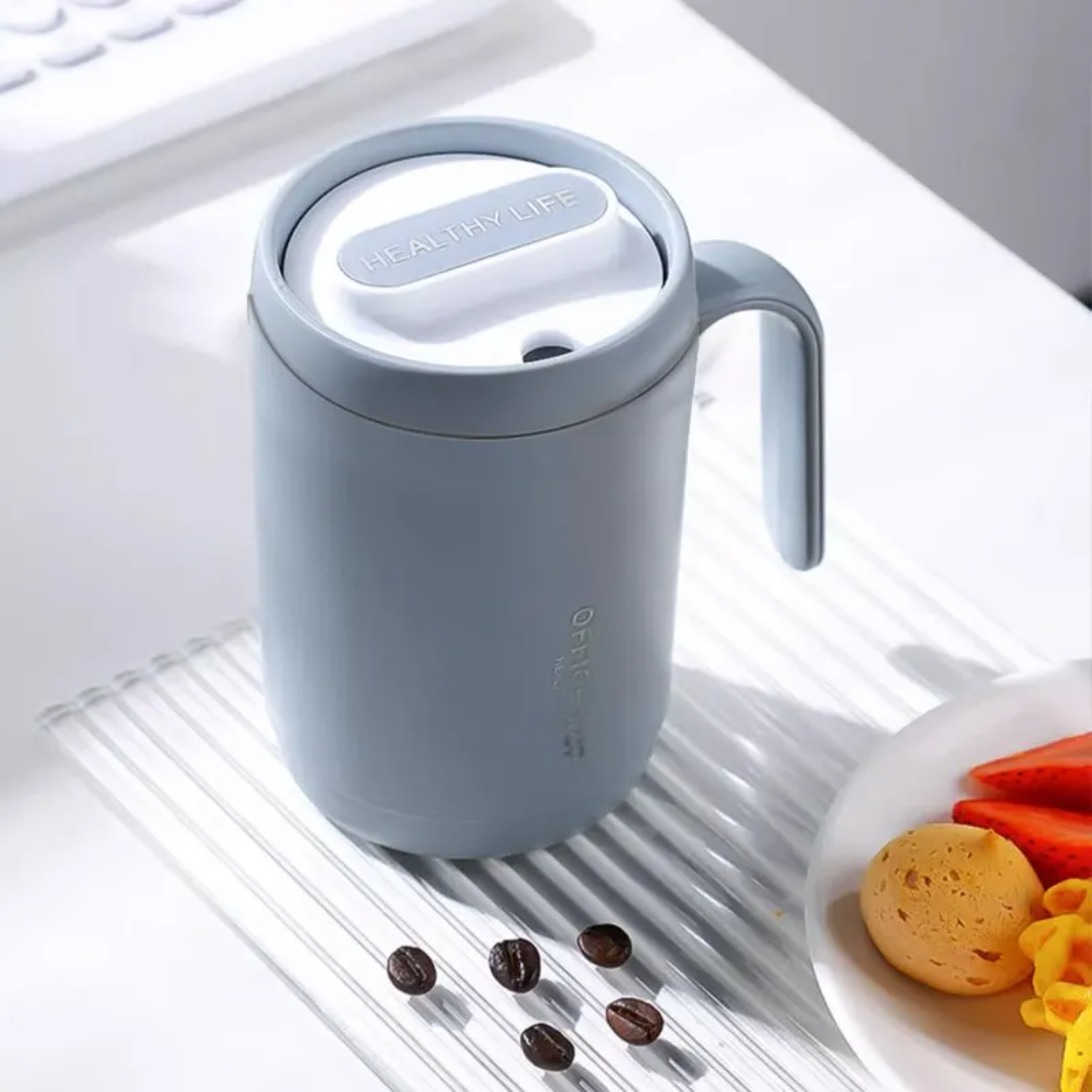 1pc Grey Creative PP Liner Dri - Coffee Equipment In China avaliação e preço