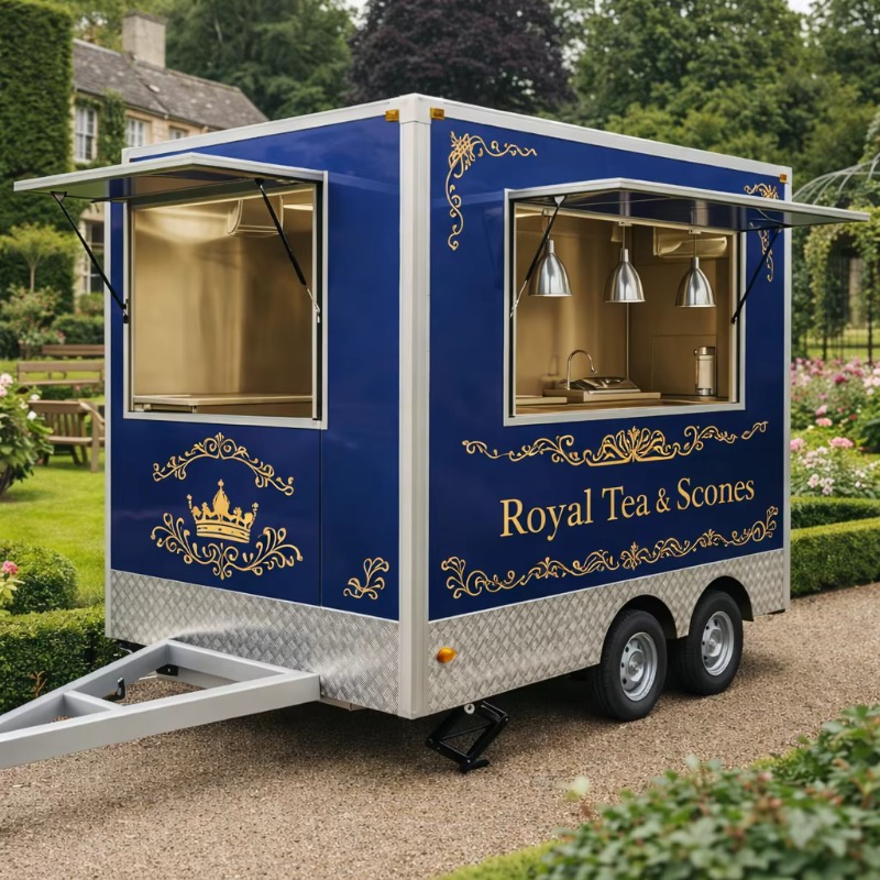 Mobile Food Catering Trailer F - Coffee Equipment Australia avaliação e preço