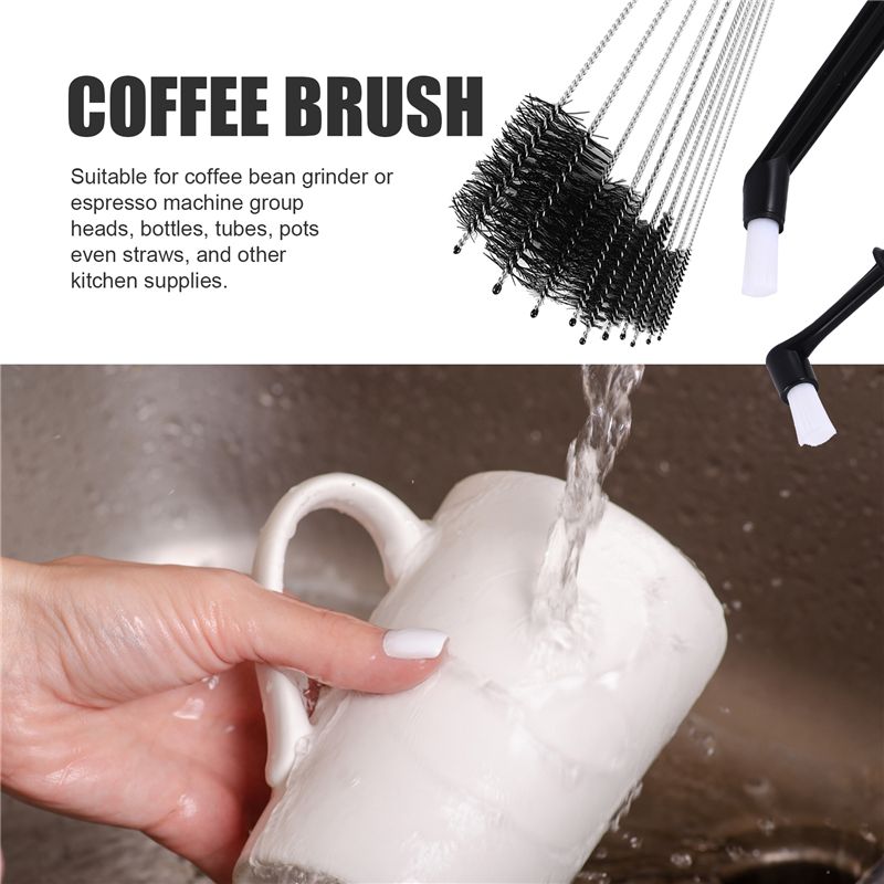 Coffee Cleaning Brush,4 Pieces - Group Head Brush avaliação e preço