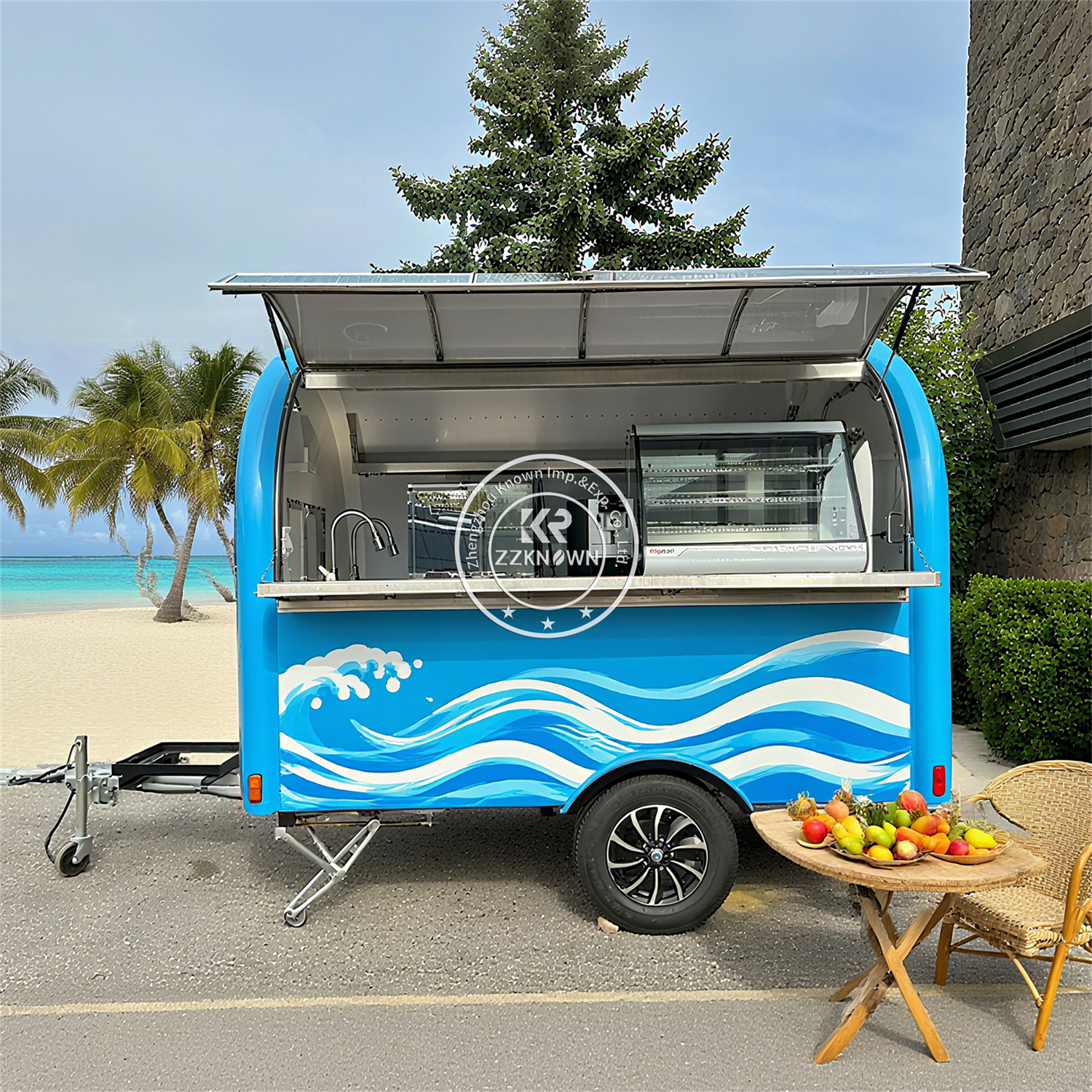 China Food Trailers Fully Equi - Coffee Equipment In China avaliação e preço