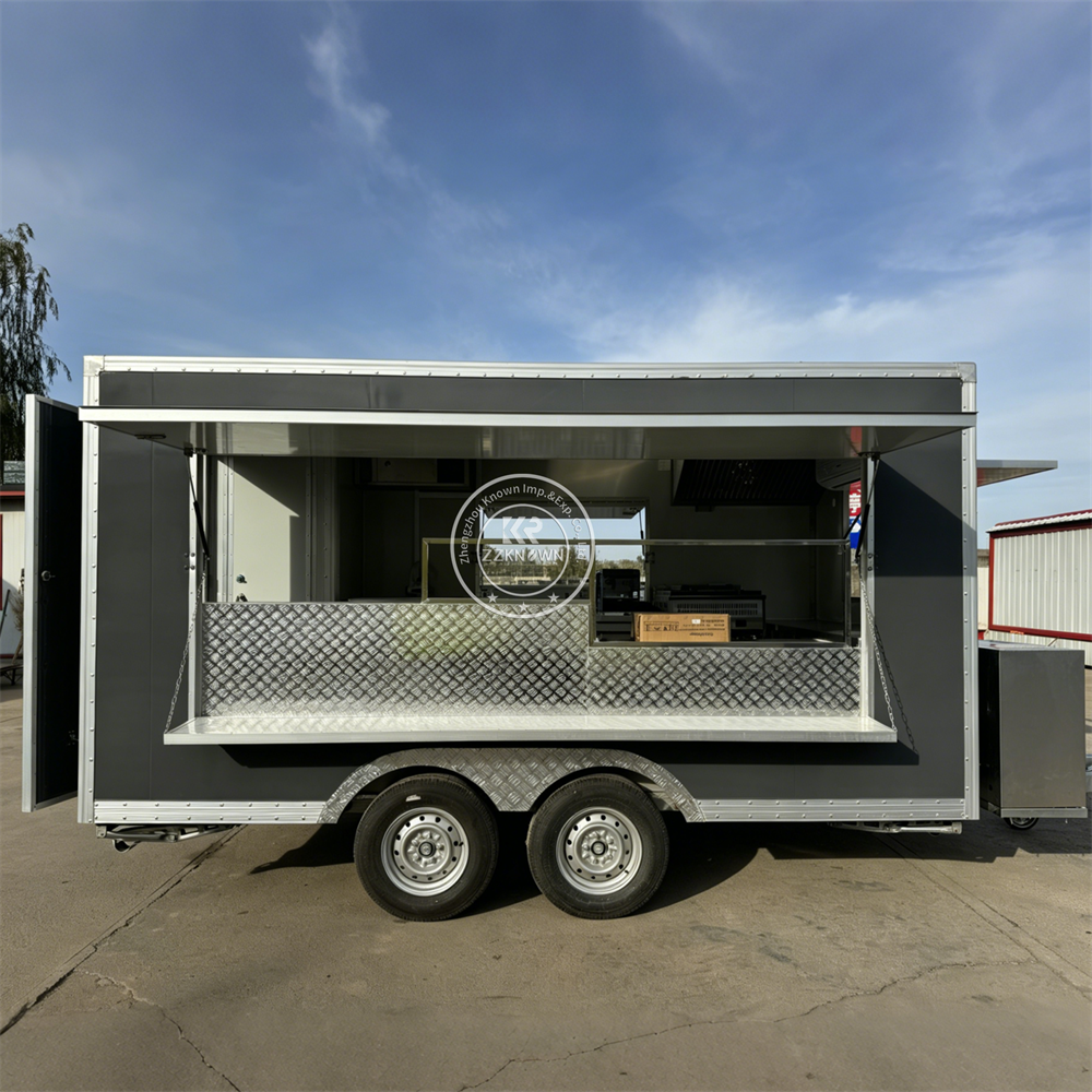 China Food Trailers Snack Trai - Coffee Equipment In China avaliação e preço