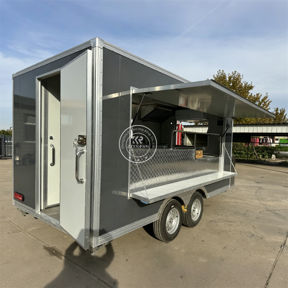 China Food Trailers Snack Trai - Coffee Equipment In China avaliação e preço