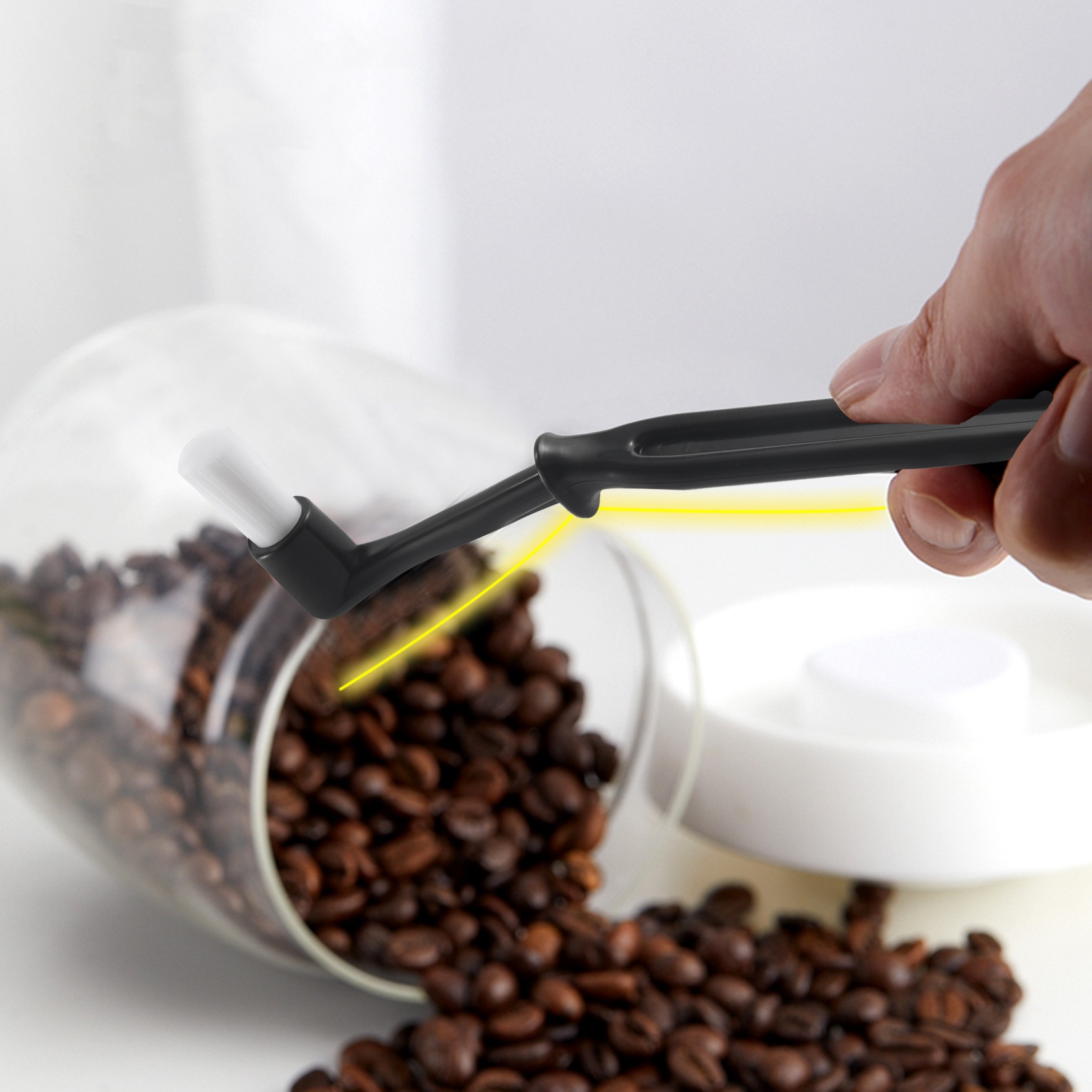 BAAJ-4 Pcs Coffee Machine Clea - Group Head Brush avaliação e preço