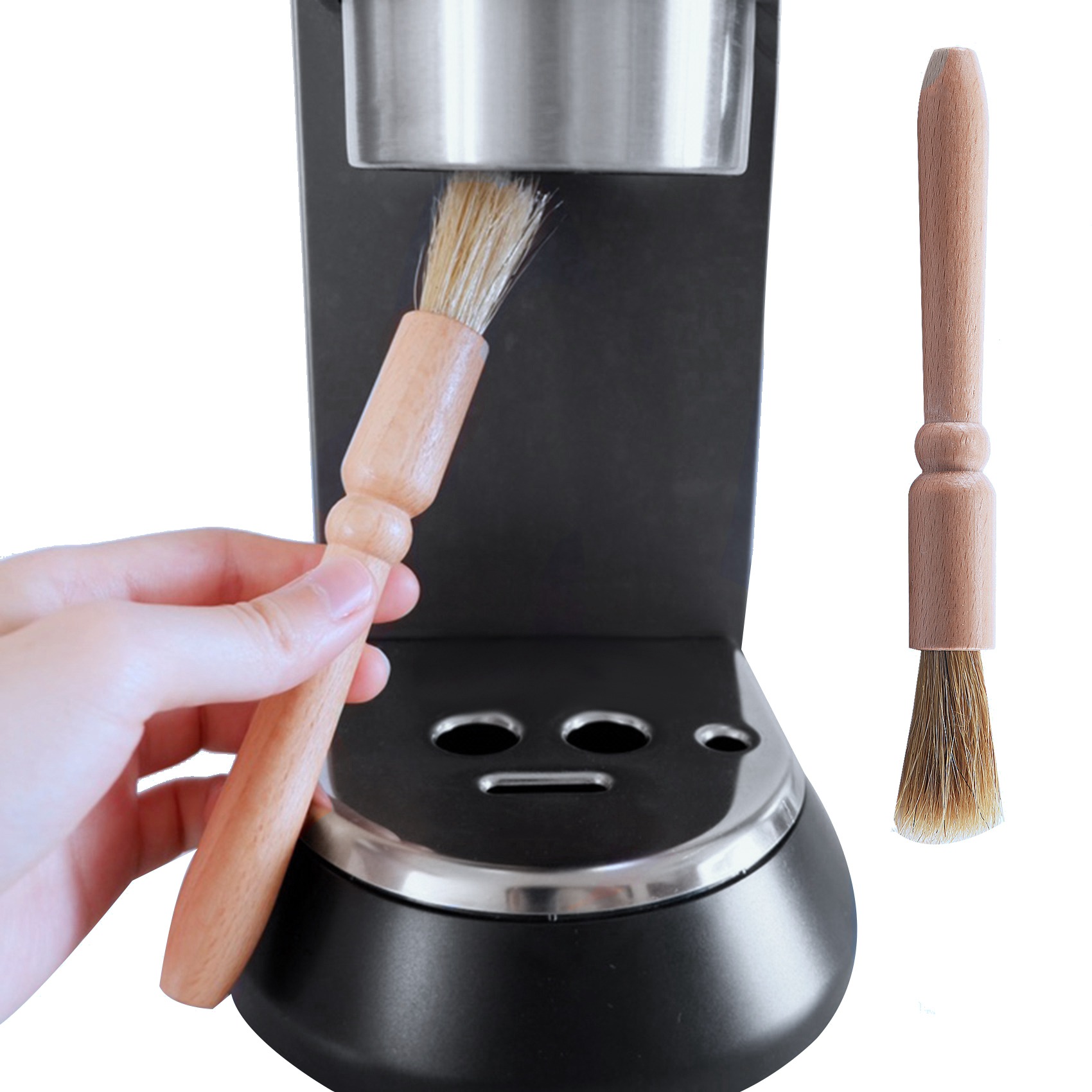 BAAJ-4 Pcs Coffee Machine Clea - Group Head Brush avaliação e preço